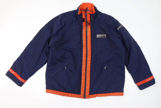 Womens UK Size L Reebok Blue Jacket
