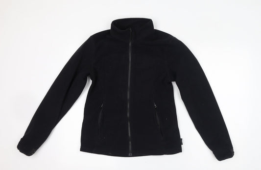 DECATHLON Womens Black Jacket Size S Zip