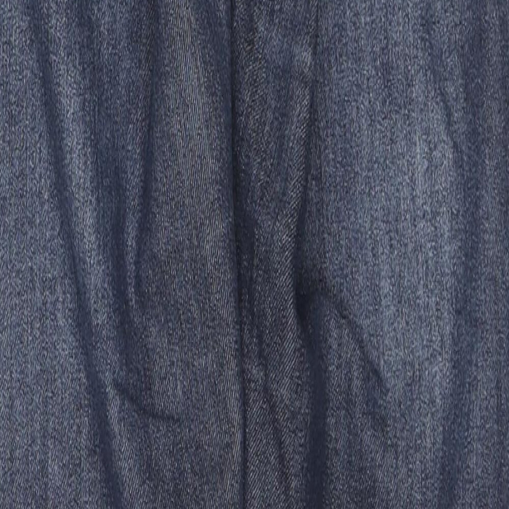 Womens UK Size XS Pieces Regular Fit Skinny Blue Jeans