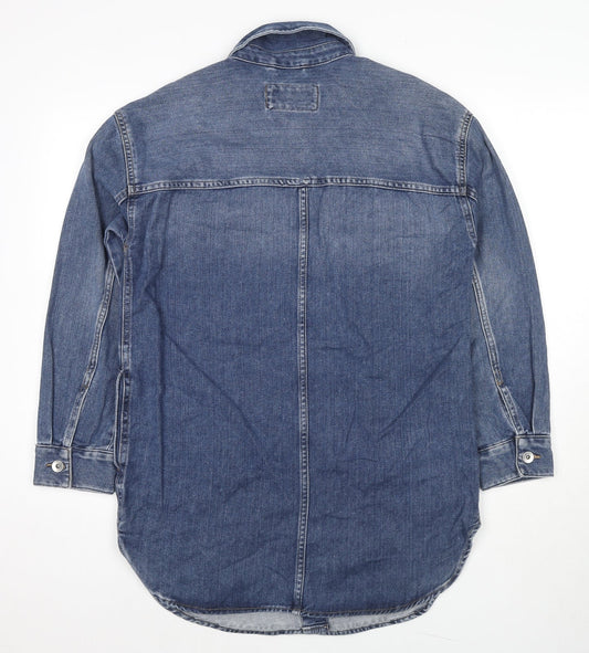 Mens UK Size S Marks and Spencer Blue Jacket