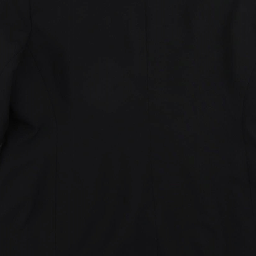 Womens UK Size 16 Essentials Black Jacket