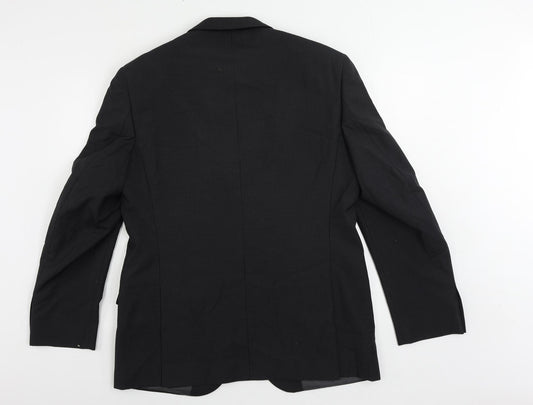 Mens UK Size 42 Marks and Spencer Regular Black Suit Jacket