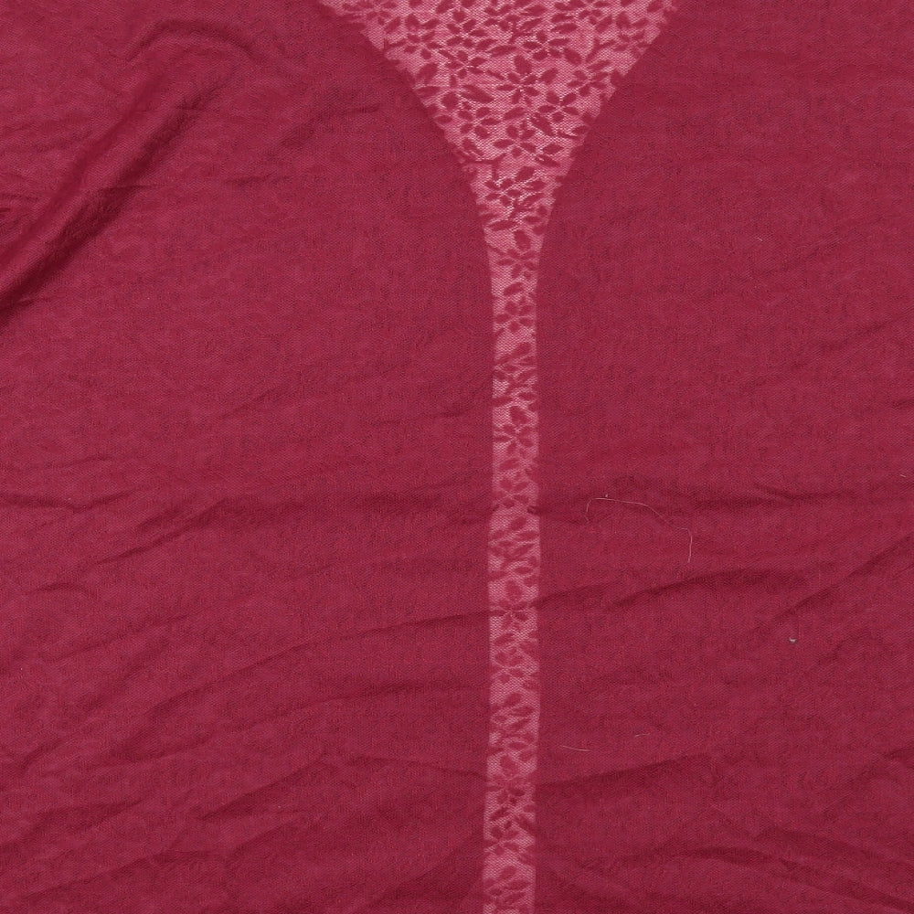 Womens UK Size 20 Anthology Red Kimono T-Shirt