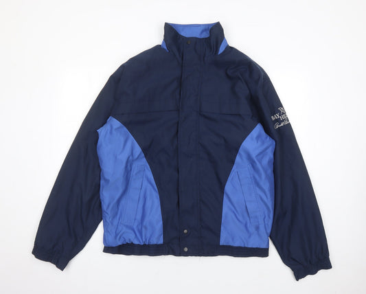 Mens UK Size L Arnold Palmer Blue Rain Coat