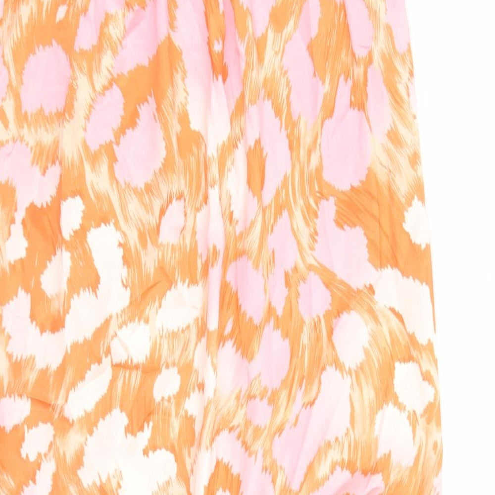 Womens UK Size M Quiz Wrap Skirt