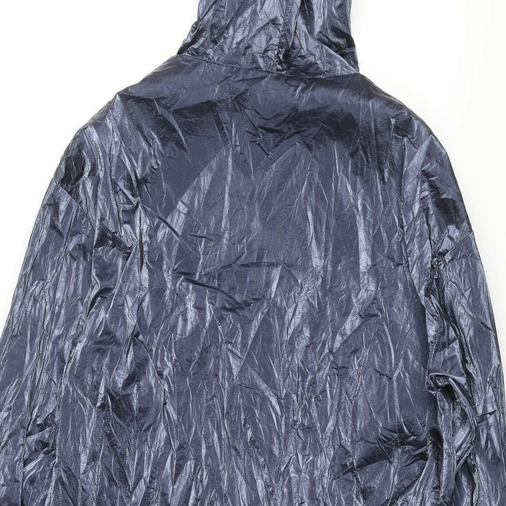 Womens UK Size 12 James Lakeland Blue Rain Coat