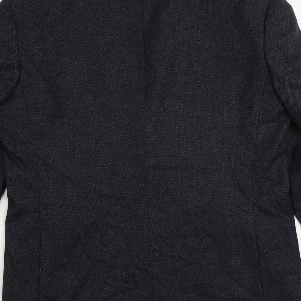 Mens UK Size 38 Marks and Spencer Regular Blue Suit Jacket