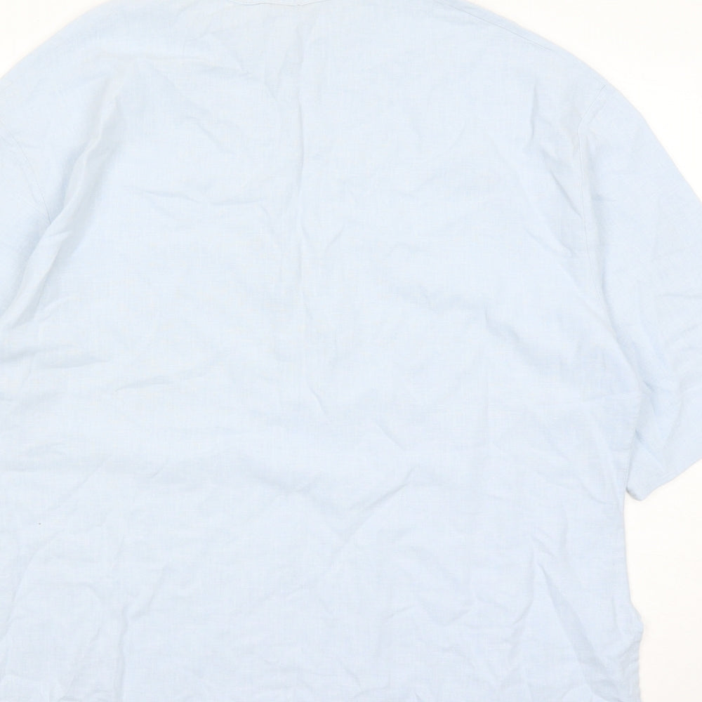 Womens UK Size 14 St Michael Blue Basic Blouse