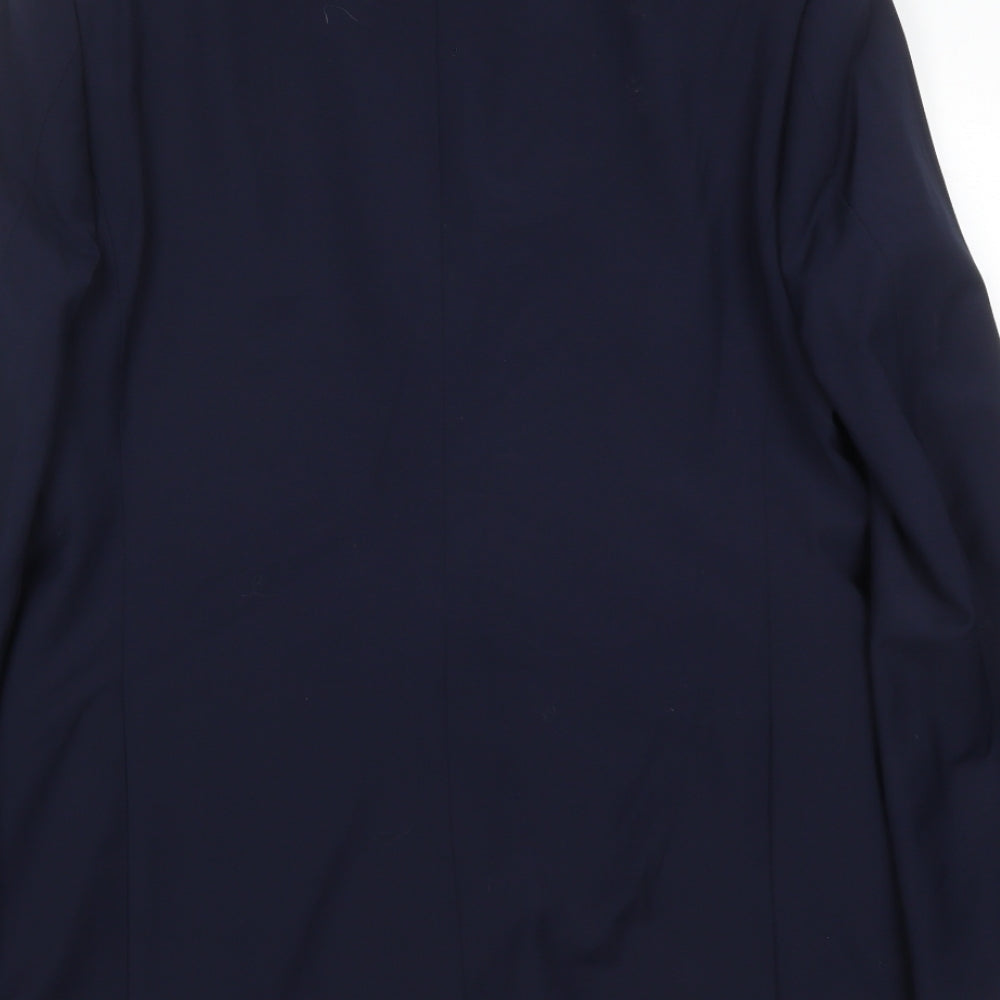 Mens UK Size 38 Marks and Spencer Regular Blue Suit Jacket