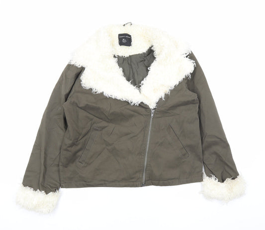 Womens UK Size 14 Dorothy Perkins Green Jacket