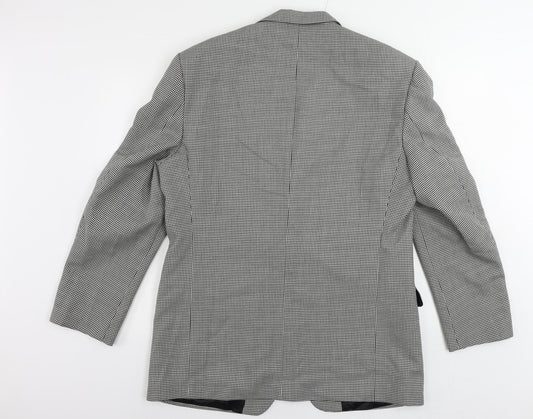 Mens UK Size 42 Varteks Regular Black Suit Jacket