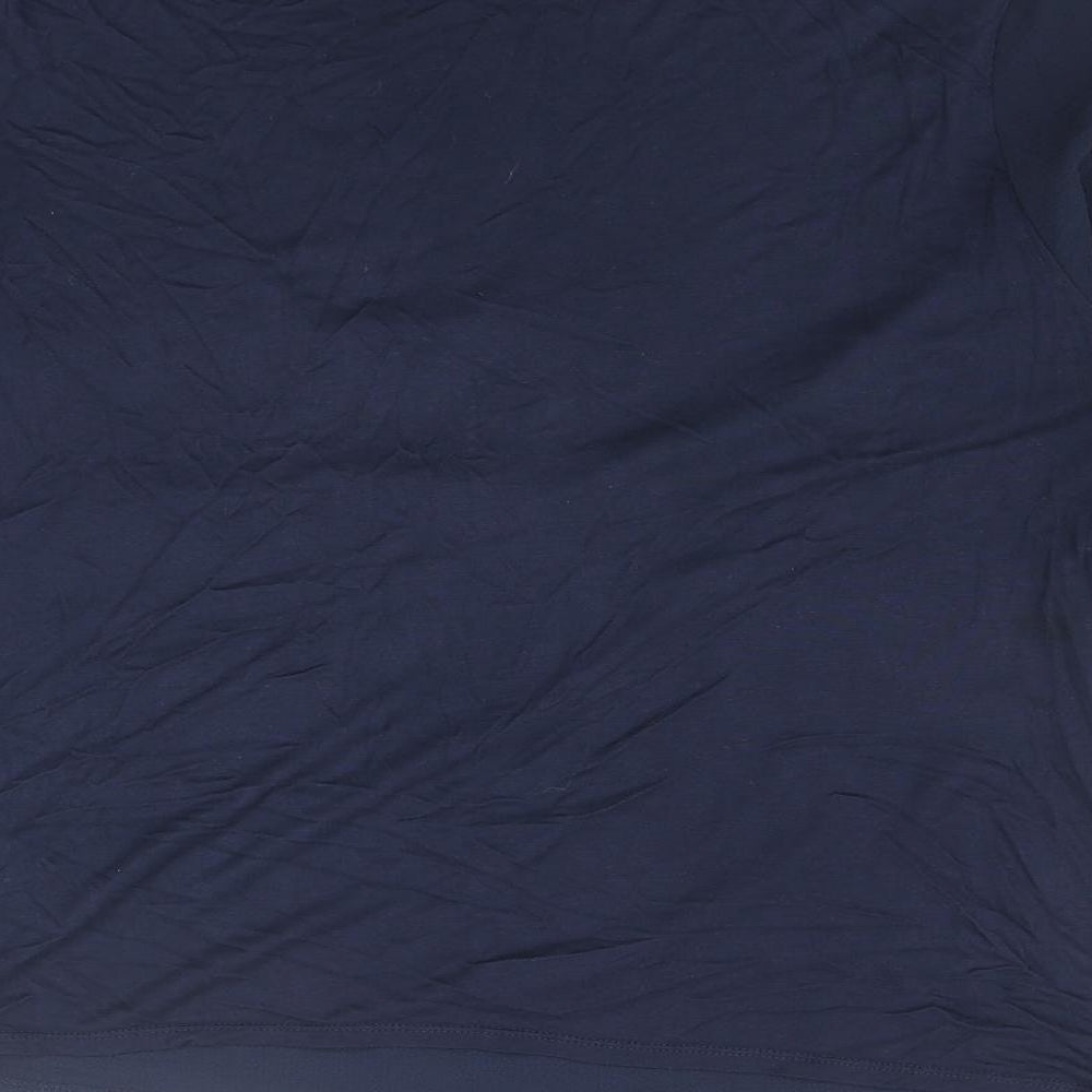 Womens UK Size 14 NEXT Blue Basic Blouse