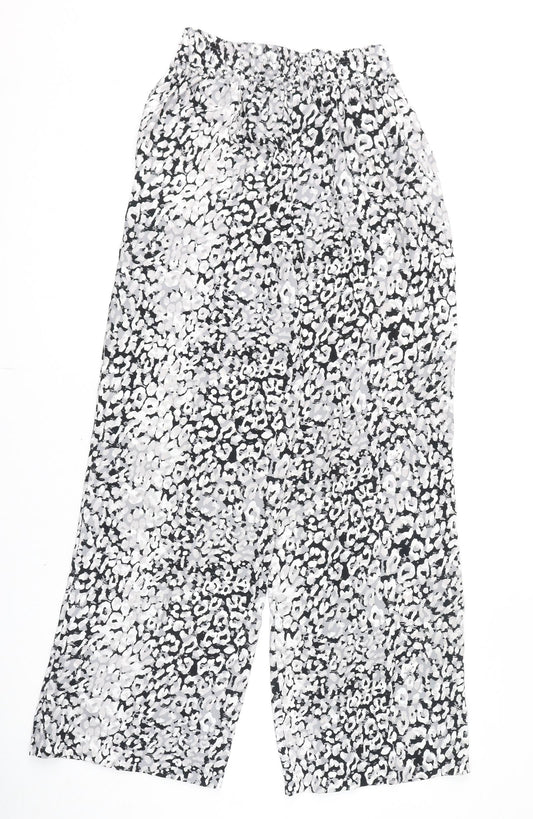 Womens UK Size 8 Marks and Spencer Regular Fit Multicoloured Trousers