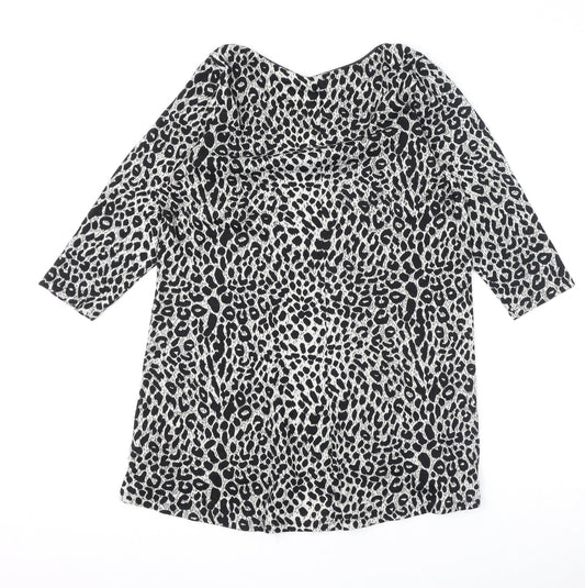 Womens UK Size 16 Marks and Spencer Black Pullover Jumper