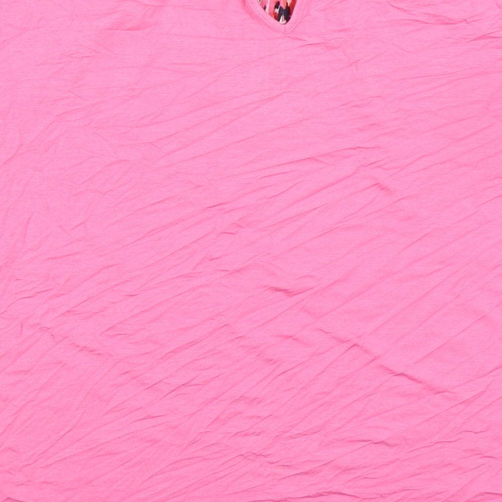 Womens UK Size 8 Marks and Spencer Pink Basic Blouse