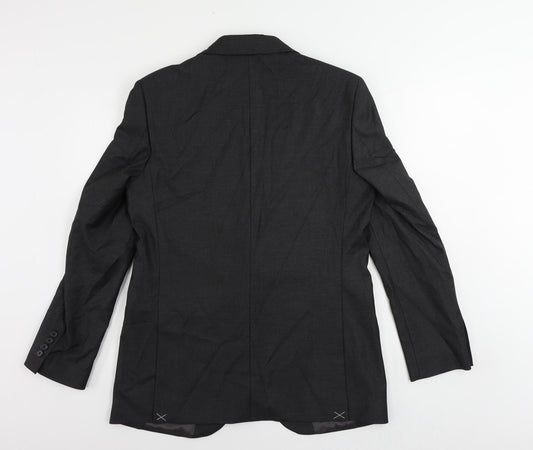 Mens UK Size 40 Marks and Spencer Regular Grey Suit Jacket