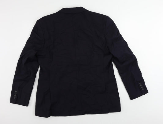 Mens UK Size 44 Marks and Spencer Regular Blue Suit Jacket