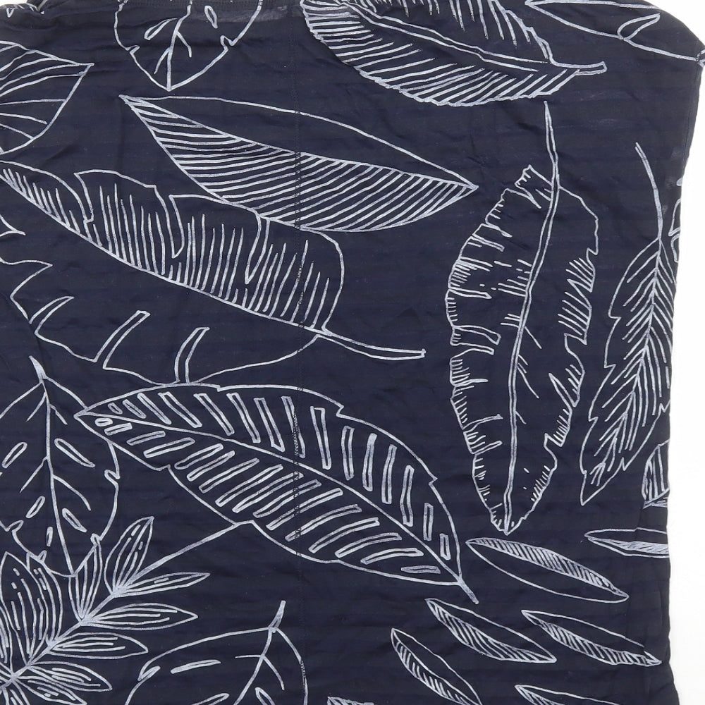 Womens UK Size L Gap Blue Basic T-Shirt