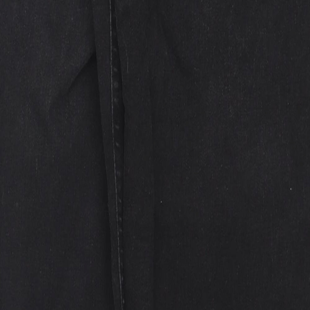 Denim & Co. Mens Blue Cotton Straight Jeans Size 30 in L30 in Regular Zip