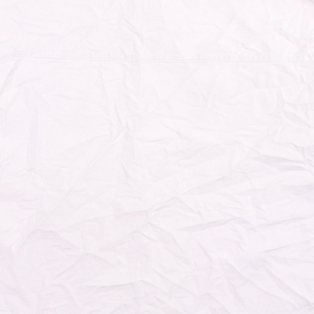 Divided by H&M Womens Pink Cotton Basic Button-Up Size XS Collared