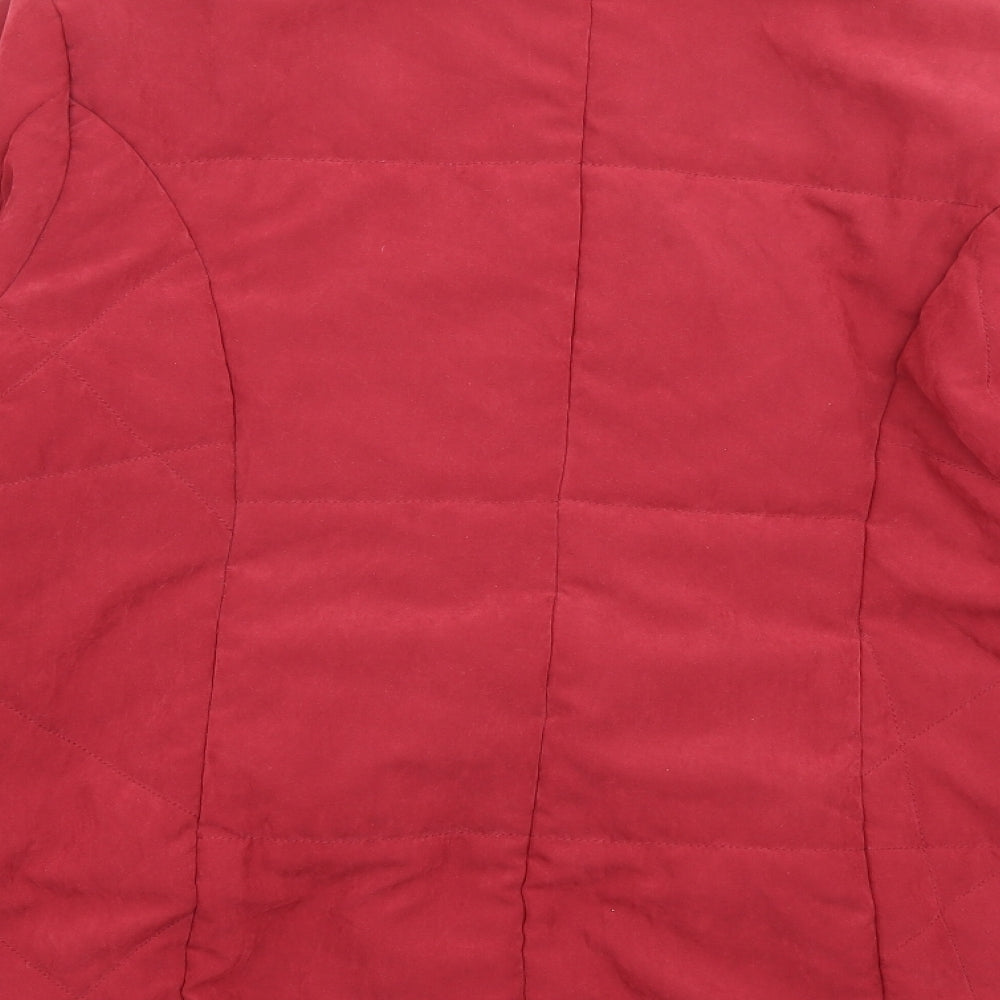 Womens UK Size 16 BHS Red Jacket