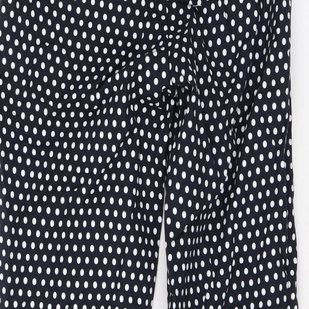 Womens UK Size 6 Marks and Spencer Regular Fit Blue Trousers