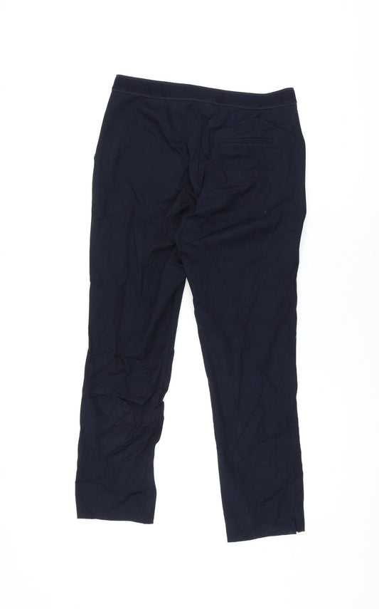 Womens UK Size 10 Marks and Spencer Regular Fit Black Trousers
