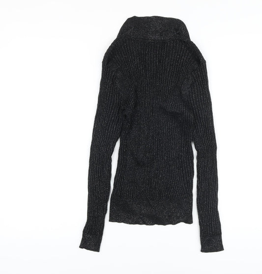 Womens UK Size 6 Marks and Spencer Black Pullover Jumper