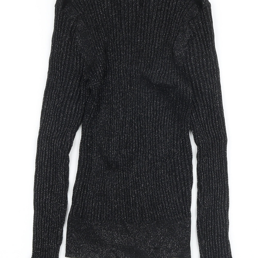 Womens UK Size 6 Marks and Spencer Black Pullover Jumper