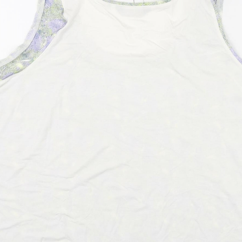 Womens UK Size 20 Marks and Spencer Multicoloured Basic Tank