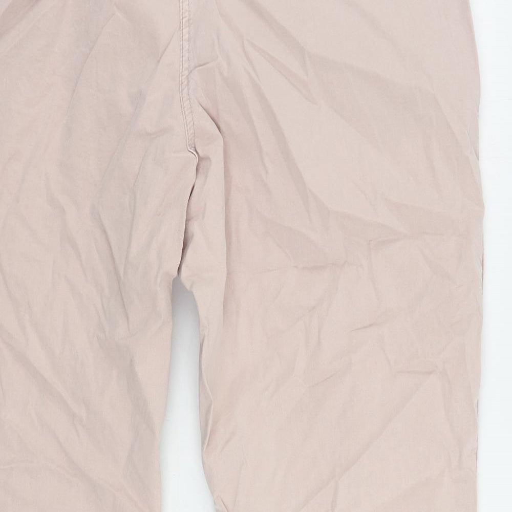 Womens UK Size 20 Marks and Spencer Regular Fit Chino Pink Trousers
