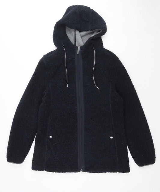 Womens UK Size 10 M&Co Blue Jacket