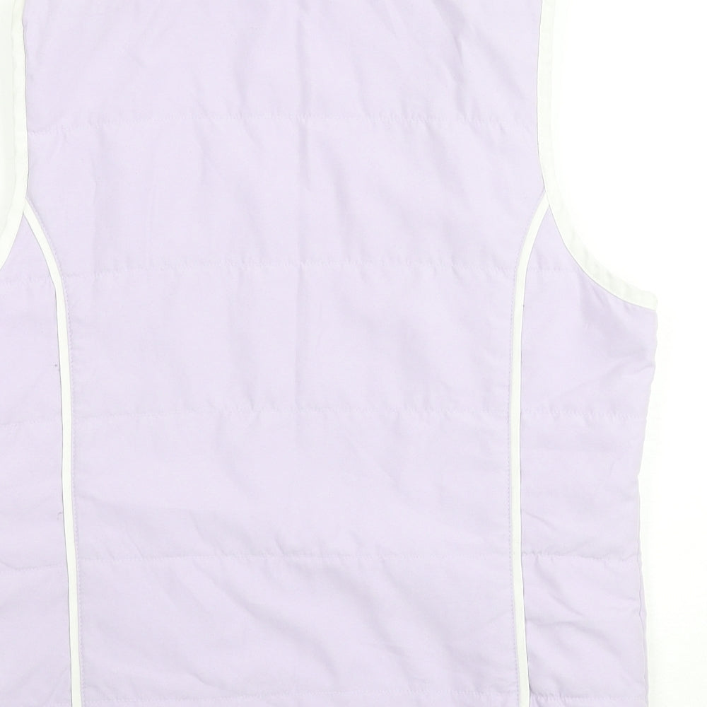Womens UK Size 10 For Women Purple Gilet