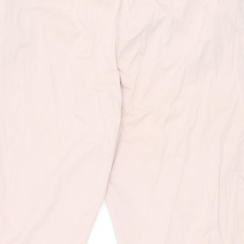 Womens UK Size 20 Marks and Spencer Regular Fit Chino Pink Trousers