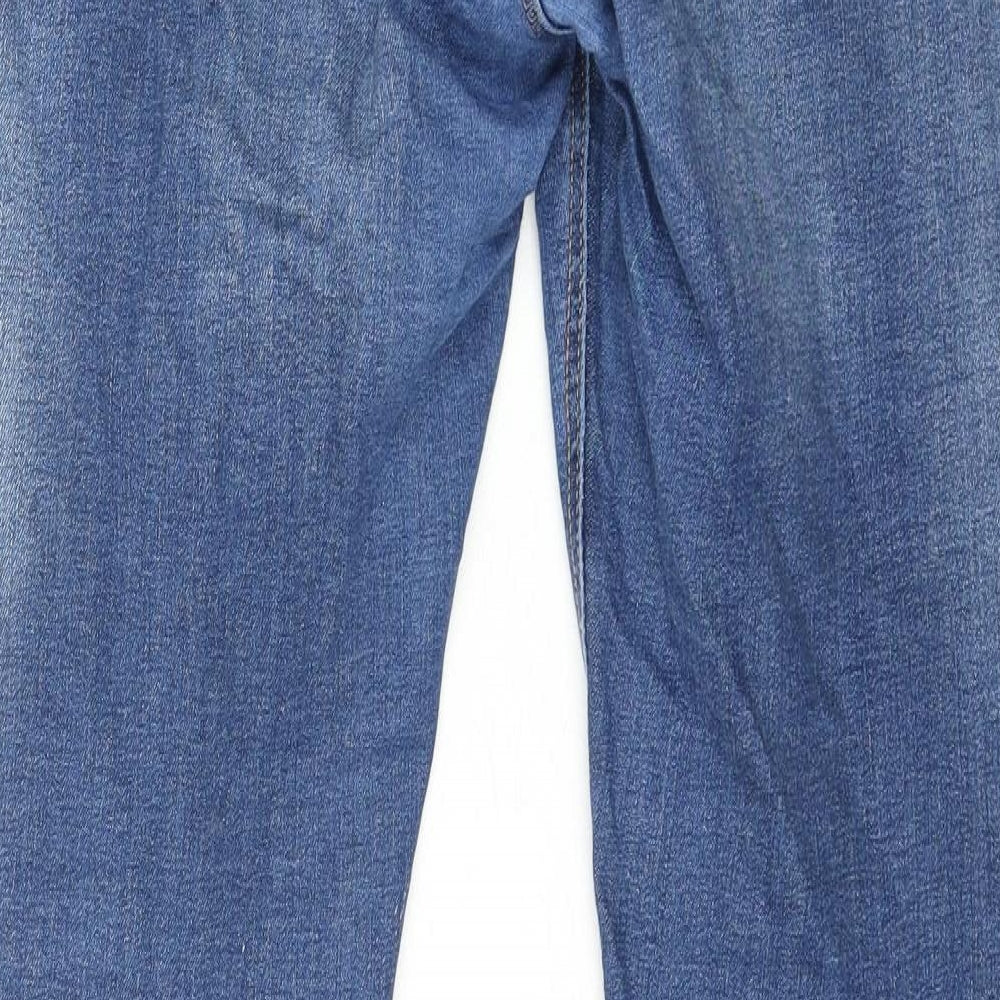 Denim & Co. Mens Blue Cotton Skinny Jeans Size 30 in L32 in Regular Zip