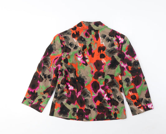 Womens UK Size 10 Marks and Spencer Multicoloured Jacket