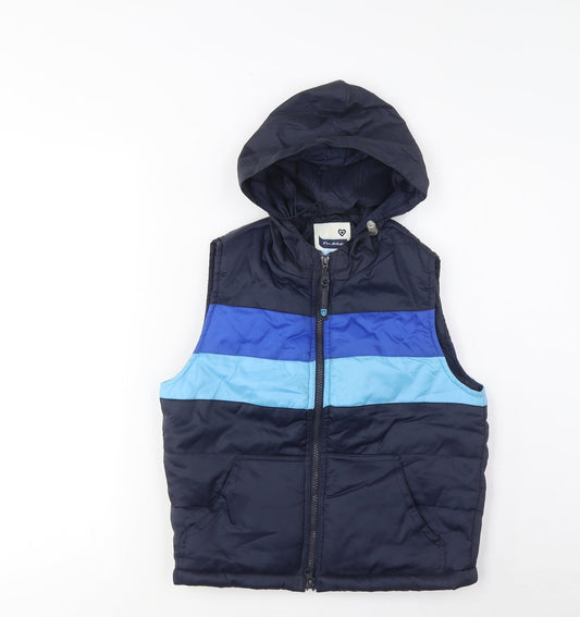 Womens UK Size 10 Miss Selfridge Blue Gilet