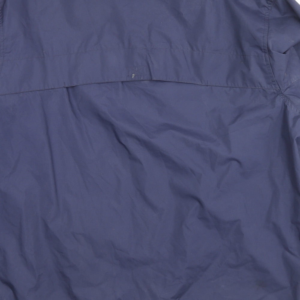 Mens UK Size L Dunlop Blue Rain Coat