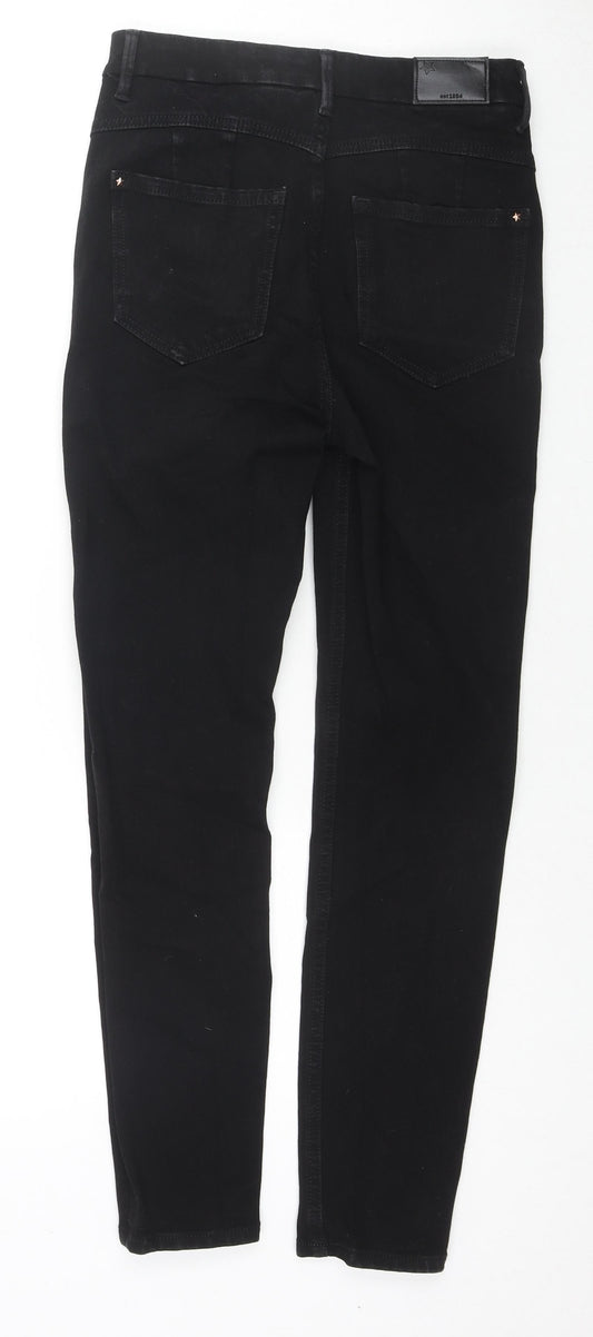 Womens UK Size 8 Marks and Spencer Regular Fit Skinny Black Jeans