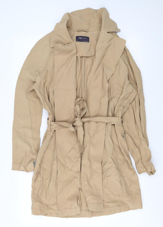 Womens UK Size 10 Marks and Spencer Beige Jacket
