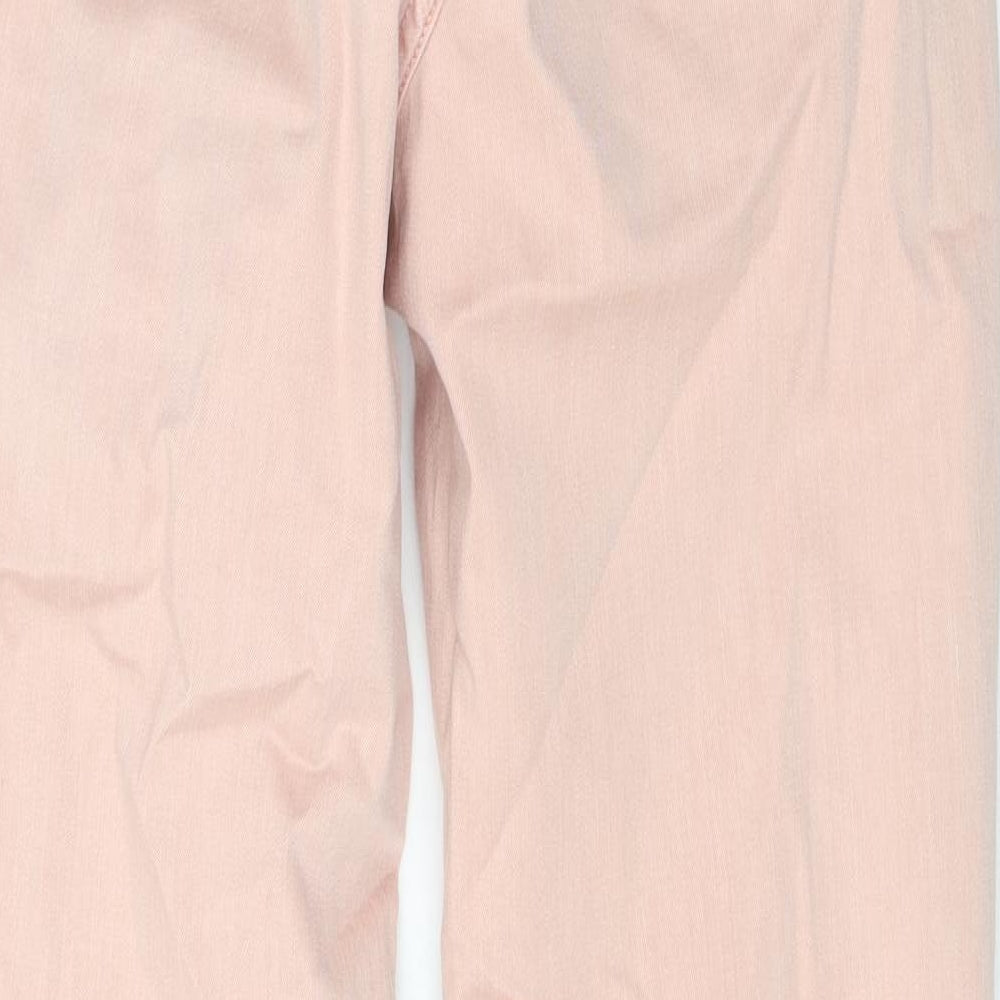 Womens UK Size 6 Marks and Spencer Regular Fit Skinny Pink Jeans