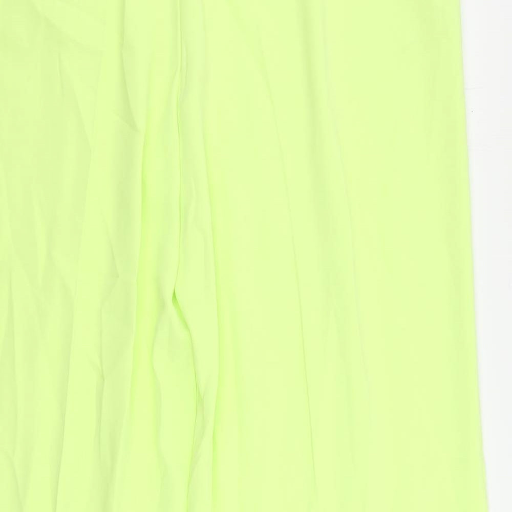 Womens UK Size 20 Marks and Spencer Regular Fit Green Trousers