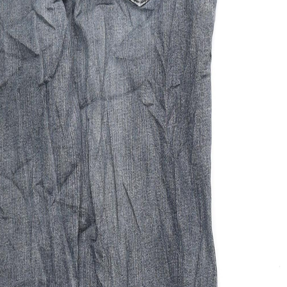 Camel Active Mens Blue Cotton Straight Jeans Size 36 in L29 in Regular Zip