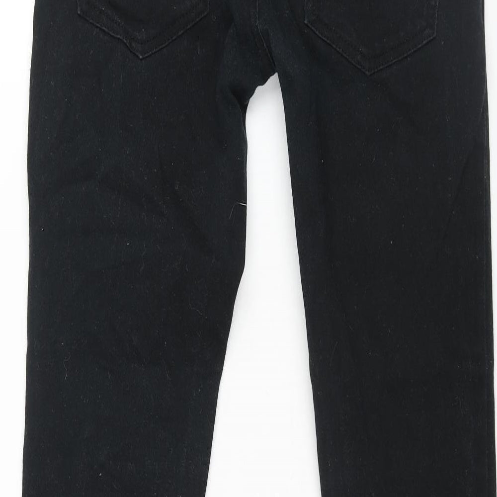 Denim & Co. Mens Black Cotton Skinny Jeans Size 30 in L30 in Regular Zip