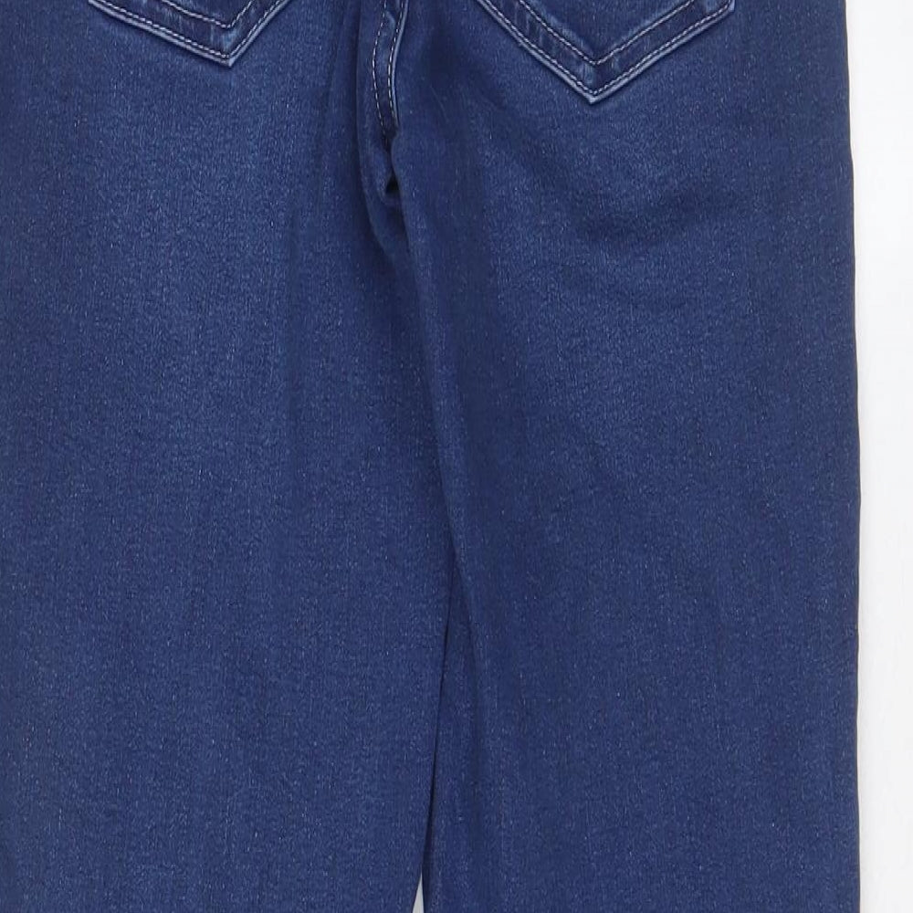 NEXT Womens Blue Cotton Jegging Jeans Size 8 L28 in Regular