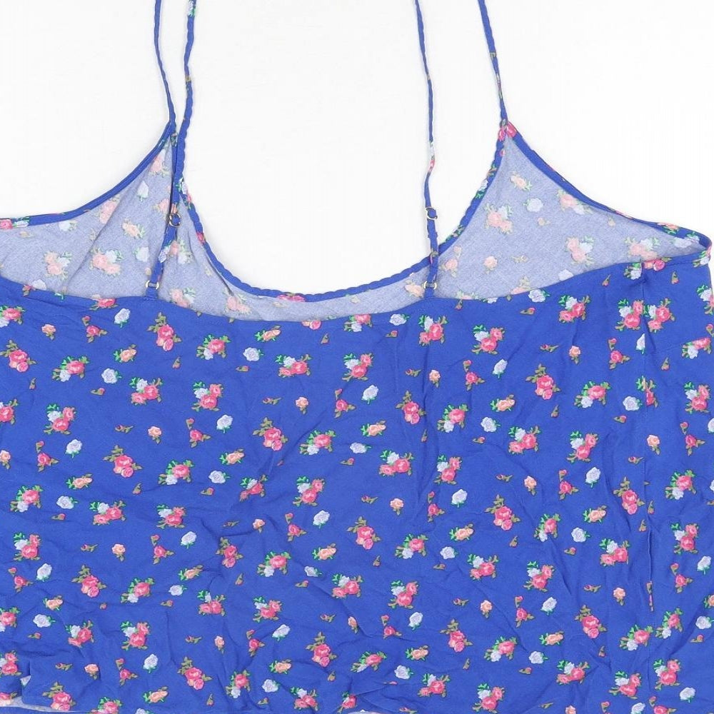 Womens UK Size 20 Marks and Spencer Blue Camisole T-Shirt