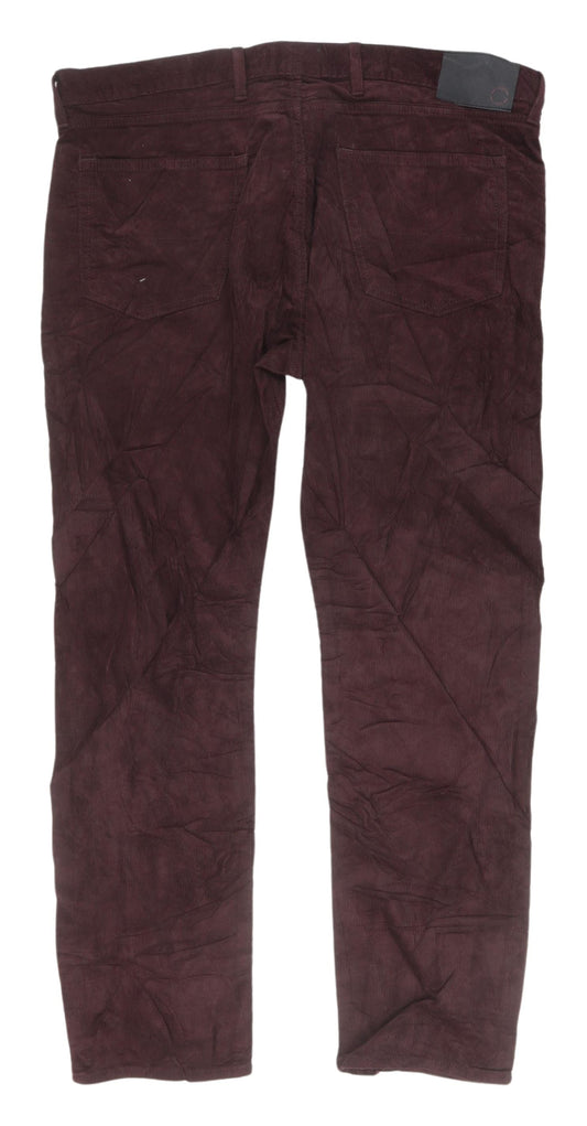 Marks and Spencer Men's Brown Slim Chinos - Size 40