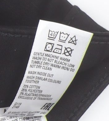 Womens UK Size 10 Marks and Spencer Slim Fit Skinny Black Jeans