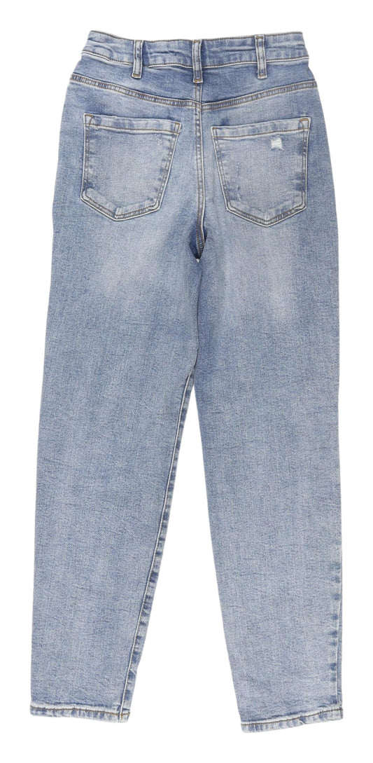 George Women's Blue Mom Jeans Size 8