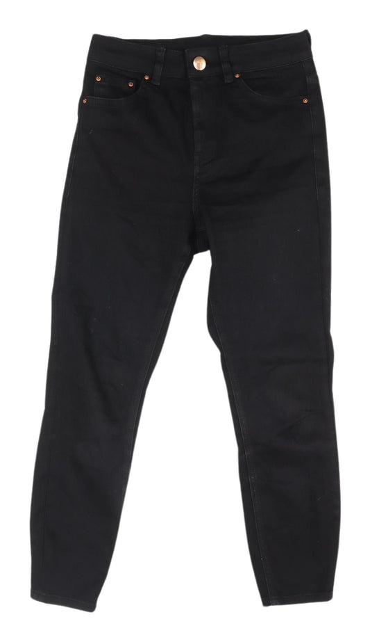 Additional front view of ASOS Women's Black Skinny Jeans - S